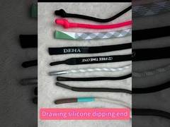 Pakaian Olahraga Tali Serut Kustom Dengan Ujung Silikon