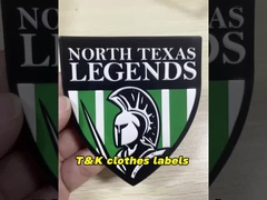 Kualitas tinggi Percetakan 3D Pakaian Khusus Silikon Gel Transfer Panas Pencetakan Logo TPU Transfer Lab