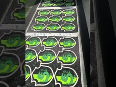 Ukuran yang dapat disesuaikan Silikon Tatami Transfer Panas Soft 3D Silikon Patch Washable Silikon Tatami Patch