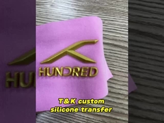 Label silikon berkualitas tinggi yang bisa dicuci 3d transfer panas silikon desain merek sendiri cetak silikon