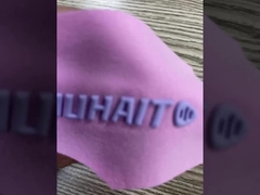 Custom 3D Logo Embossed Soft Silicone Heat Transfer Label Untuk Penggunaan Pakaian