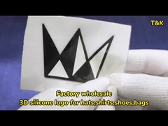 label silikon 3d pabrik kustom Desain bebas tambalan tahan air silikon lembut Beberapa gaya silikon