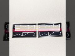 Label Pakaian Sablon Layar Silikon Tahan Lama Label Pakaian Sablon Layar Tinta Cerah