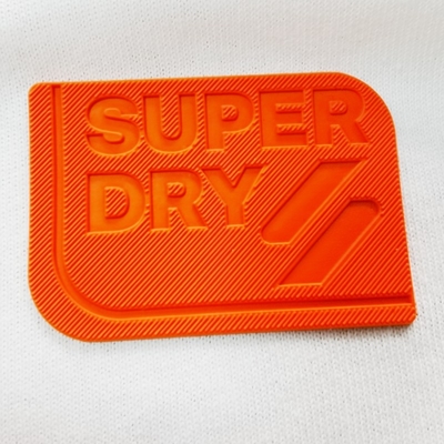 3d Silicone Heat Transfer Labels For Clothing Brand Pantone Color