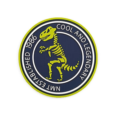 Design 3D Logo Patches Custom Embossed Motif Rubber  Patch Pvc Badges for Sewing Clothing