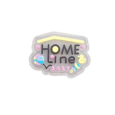 Bag/garment/shoes Custom Logo Rubber Badge Silicone Pvc Rubber Brand Label