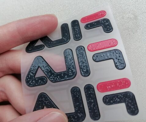 High Quality Customized Clothing Printing 3D Silicone Heat Transfer Printing Labels Washable Labels for Clothing