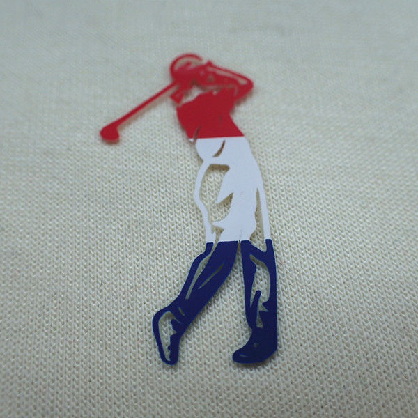 Printed SGS 3D Silicone Heat Transfer Label For Sportswear