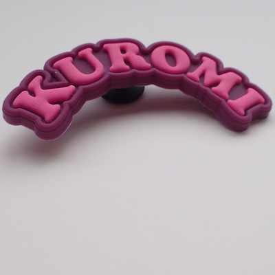 Sandal Silicone Badge PVC Rubber Patch Menggunakan Buckle On Technics