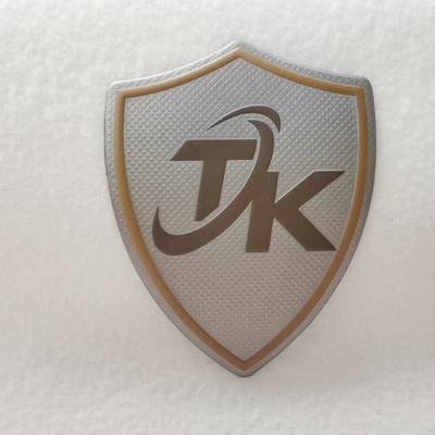 Bahan Ramah Lingkungan Custom Embossed 3D TPU Patch Untuk Garment