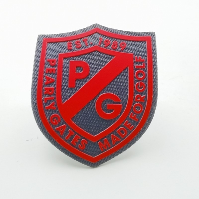 Label Sablon Silikon Pakaian, Label Sablon Sutra Logo 3D