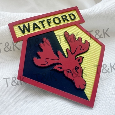 Sablon Sablon Label Heat Transfer Patches Silicone For Garment