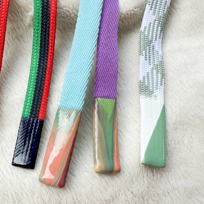 50cm Hoodie Cord Dengan Silicone Ending Coating Rope Of Garment Aksesoris