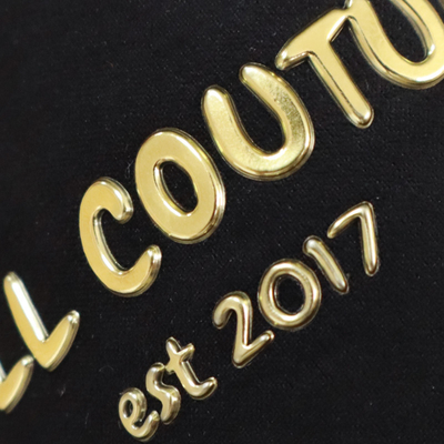High Frequency Embossed Garment TPU Label Logo Surat Silikon Custom 3D Printed TPU Patches Transfer Panas TPU Logo Untuk Pakaian