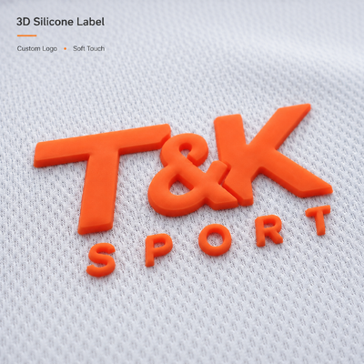 Label Transfer Panas Kustom Silikon Anti Slip Desain Gratis