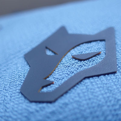 Bentuk Hewan 3D 7cm Heat Transfer Garment Labels Silicon Rubber Printing