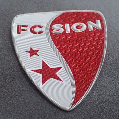Logo Timbul 3D Patch Pakaian Kustom TPU Frekuensi Tinggi