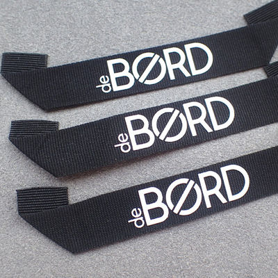 Label Pakaian Sablon Karet Silikon Lipat Mitre