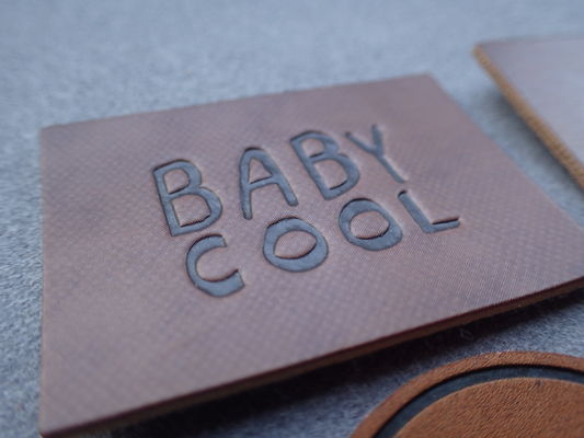 Patch Kulit Timbul PU Gaya Vintage Untuk Sepatu