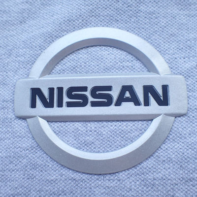 Label Tag Pakaian Transfer Panas Silikon Perak Ramah Lingkungan