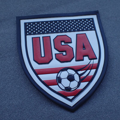 Patch Pakaian Kustom Cetak Timbul TPU yang Dapat Dicuci