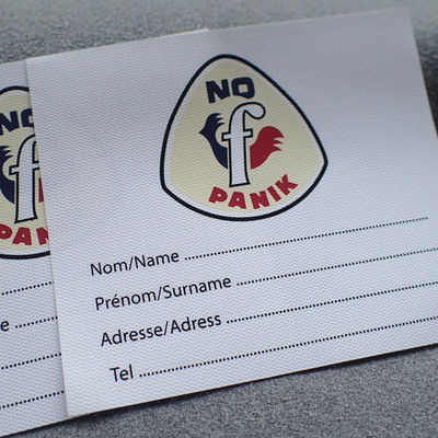 Label Garmen TPU Sablon Berkelanjutan OEKO