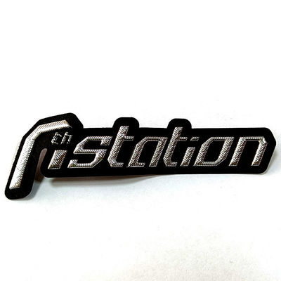 Heat Press 3D Tpu Patch Pakaian Logo Badge Applique Desain Disesuaikan