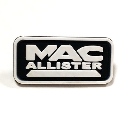 Logo Kustom Pakaian Tenunan Patch Lencana Pvc Karet 3D