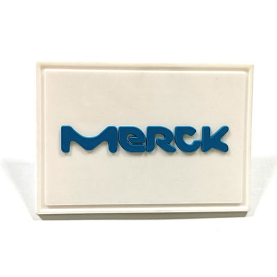 Logo Personalisasi 3D Menjahit Patch PVC Timbul Lencana Silikon