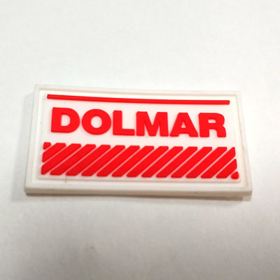 Pakaian Merek Kustom Hangtag 3D Patch Pvc Lembut Untuk Tas Sepatu Topi