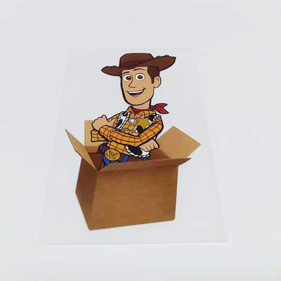 Karya Seni Kustom Perpindahan Panas Dicetak Stiker Kain Perpindahan Panas Tag