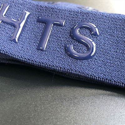 Anti Slip Elastis Band Silicone Grip Dicetak Anyaman Untuk Pakaian Dalam