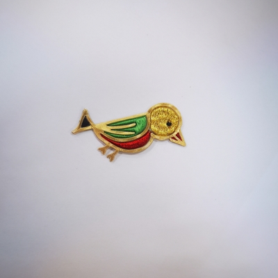 Patch Bordir Burung Elektroplating Untuk Gaun Dan Perhiasan Pribadi